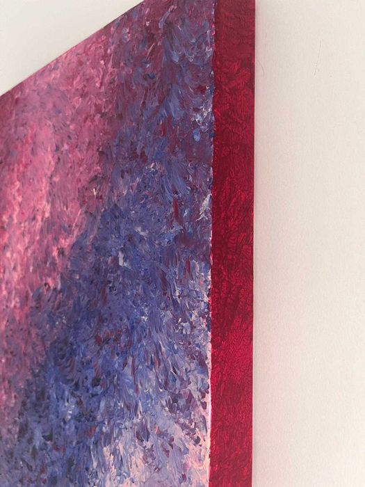Quadro - Pintura abstrata - Acrílico sobre tela