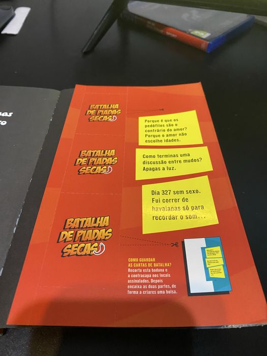 Livro de piadas adultas +18