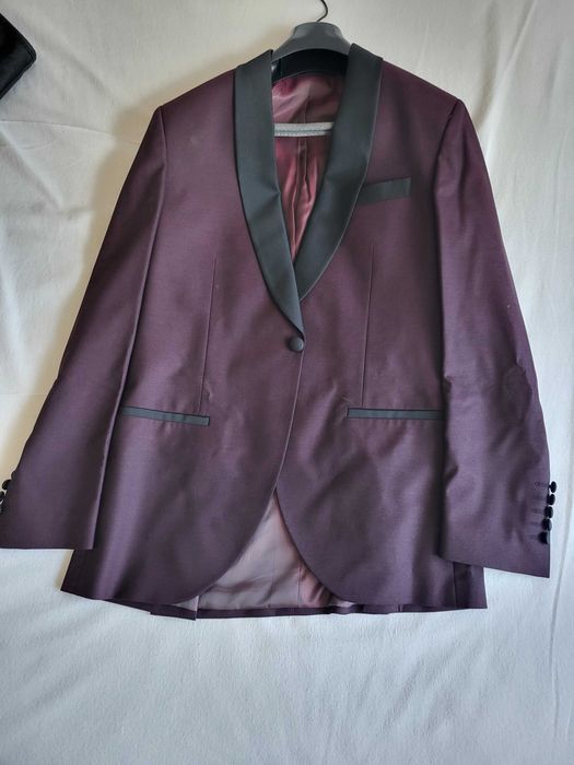 Garnitur Heron 315/A Bordo Slim Fit