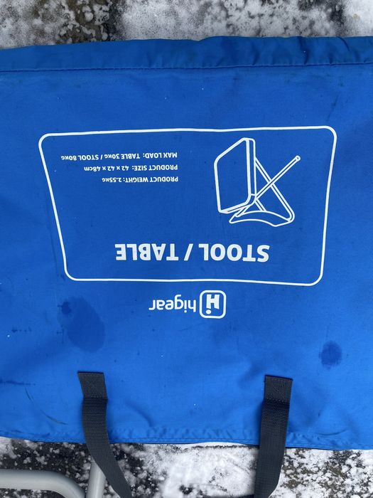 Складной набор кемпинговой мебели Hi-Gear, состоящий из стула и стола