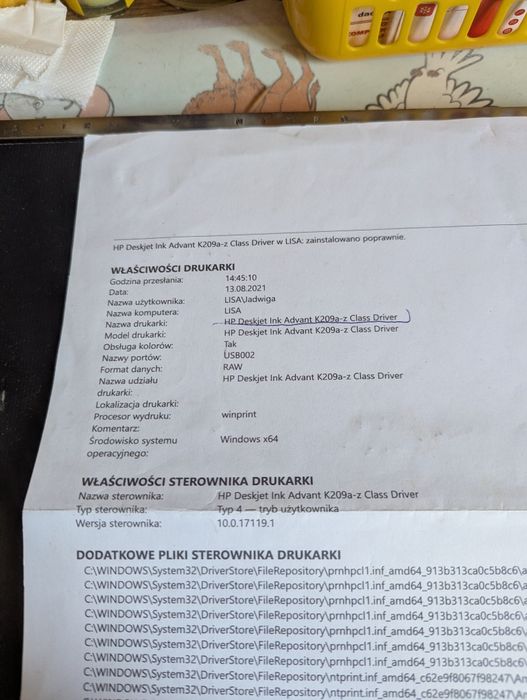 Sprzedam urządzenie wielofunkcyjne HP K209a