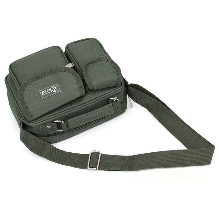 torba męska do pracy mała bellugio - ciemnozielona