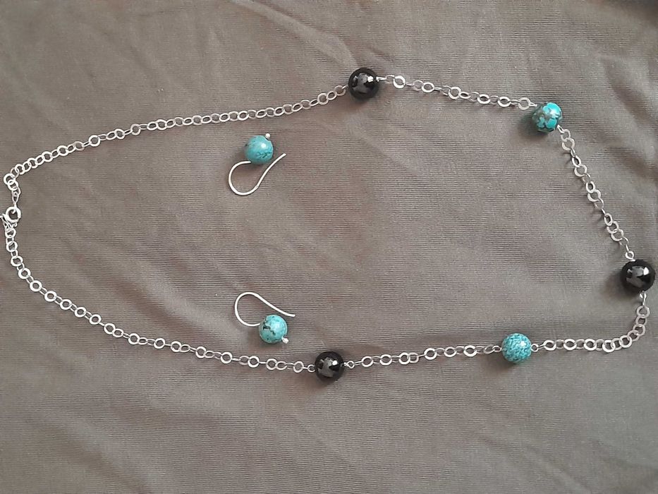 Conjunto colar e brincos