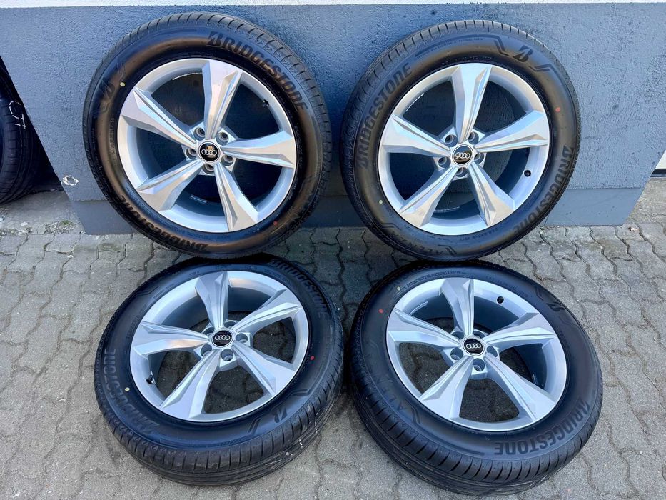 Alufelgi AUDI Q5 S-Line (80A FY) Oryginalne 19 Letnie NOWE OPONY 2023