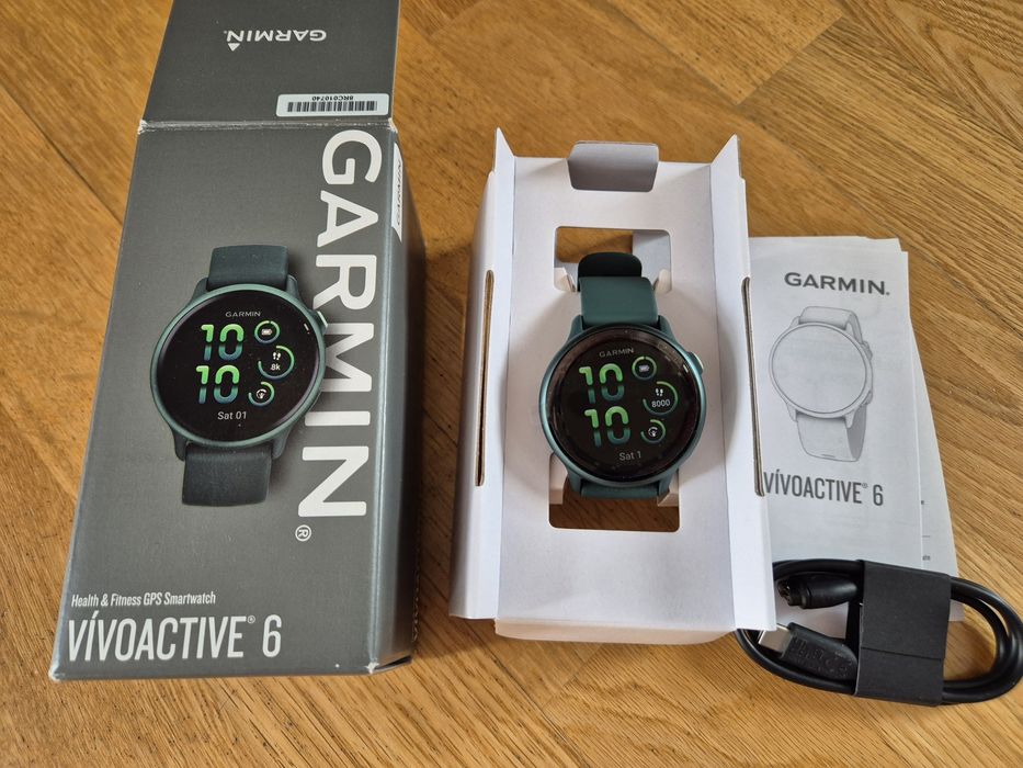Garmin Vivoactive 6 Zielony jak nowy