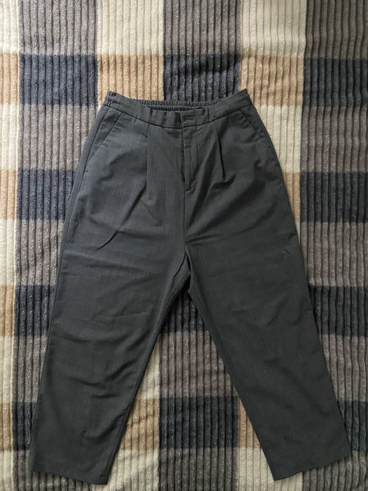 Чоловічі штани Zara зі шнурком на талії