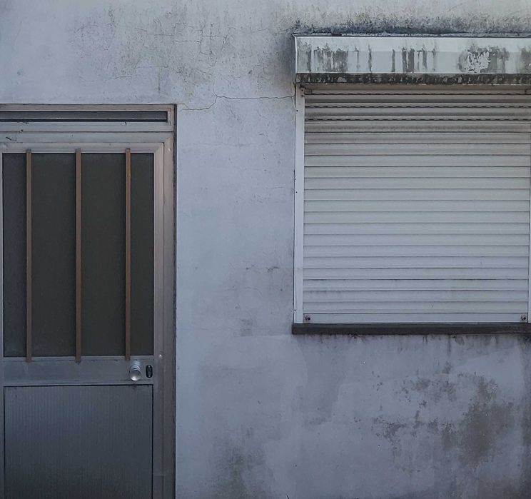 Porta em alumínio e janela