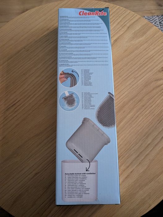 Elastyczna szczotka toaletowa WC CleanRite