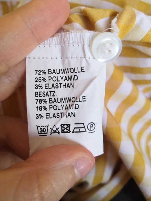 Damska koszula w musztardową kratę (My Way FER)
