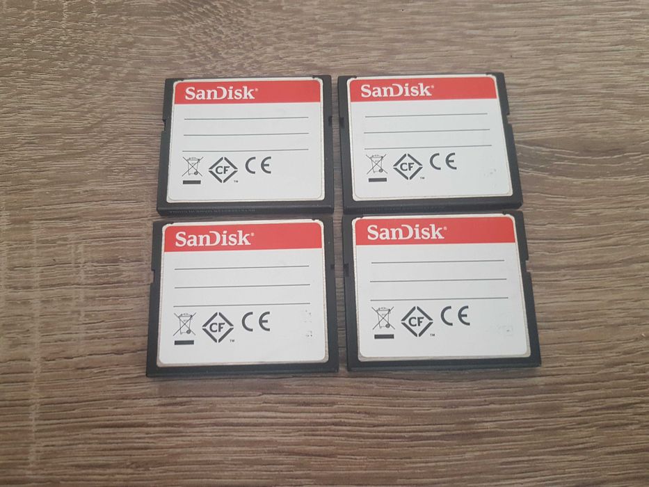 4x Sandisk CF Extreme Pro 16GB 160mb/s UDMA 7 Full HD 4K i 3D
