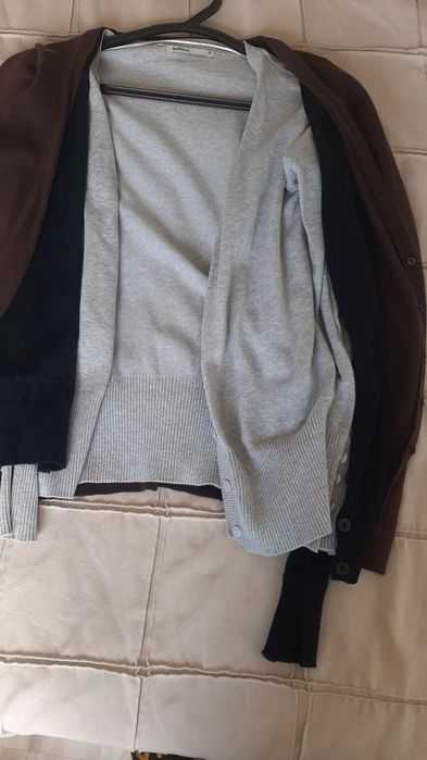Casacos de malha, S zara e lefties