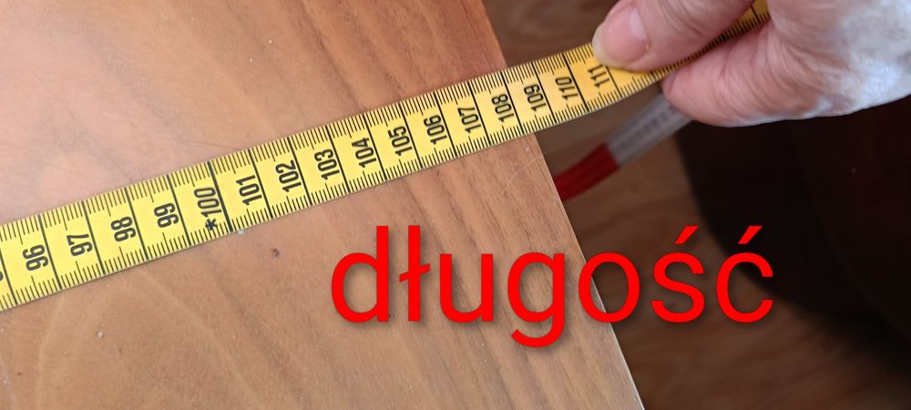 Ława prosta brązowa