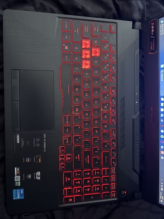 ASUS TUF Gaming F15 RTX 3060 i5 16GB RAM 512GB SSD