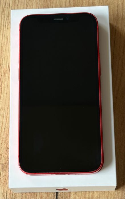 iPhone 12 mini 128 GB czerwony z Etui - jak nowy - Okazja !