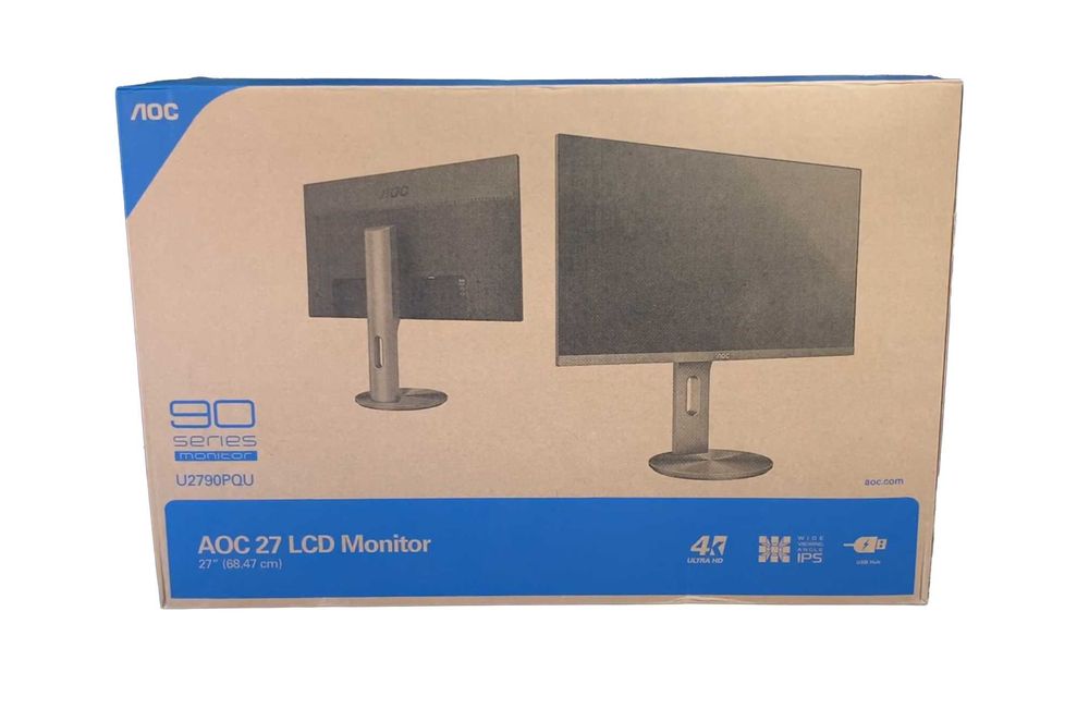 Monitor AOC U2790PQU 27” | 4K UHD | IPS