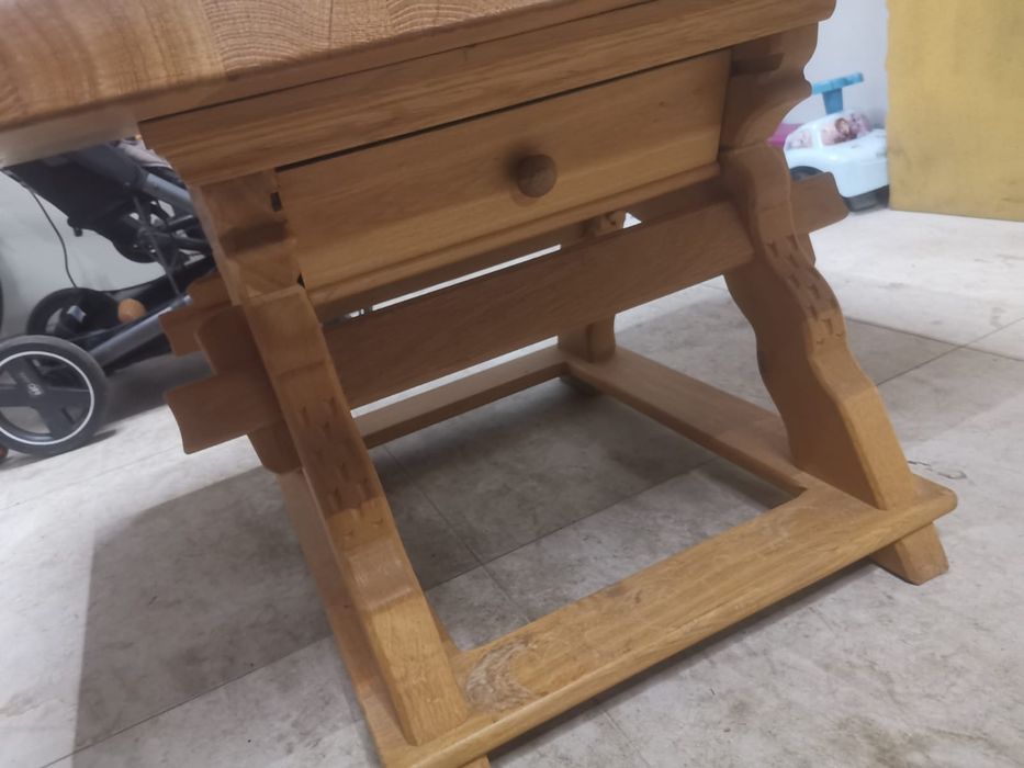 2 Stoły Antyczne Dębowe, Niemieckie