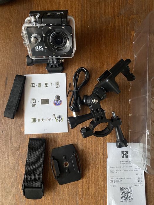Экшн камера 4к Ultra HD