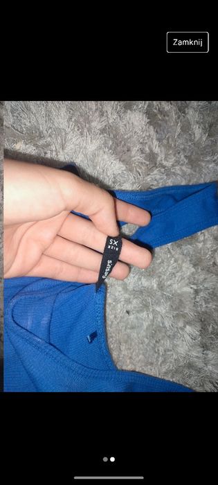 Crop topy Sinsay niebieskj zielony XS S