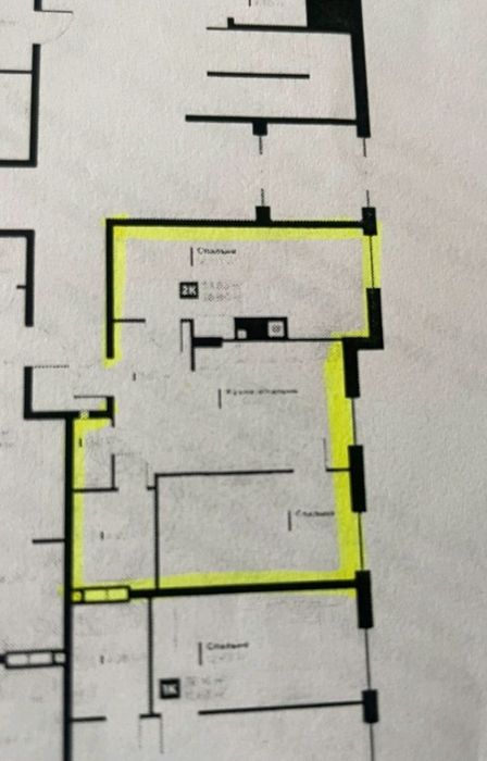 2-комнатная квартира по адресу (площадь 56 м²) - Atlanta.ua - фото 11