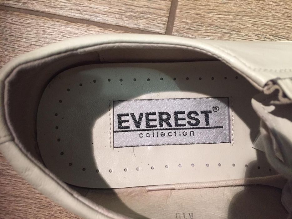 Кожаные мужские туфли фирмы Everest 42 размер