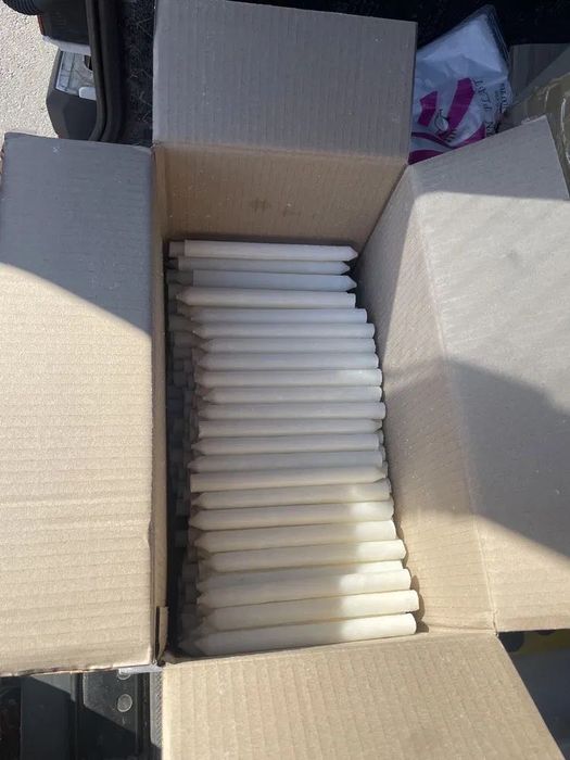 Свічка парафінова польська по 6 штук АКТУАЛЬНА ЦІНА !!!