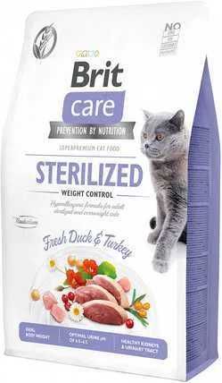 Корм Brit Care Sterilized Weight Control для стерилизованных 7 кг