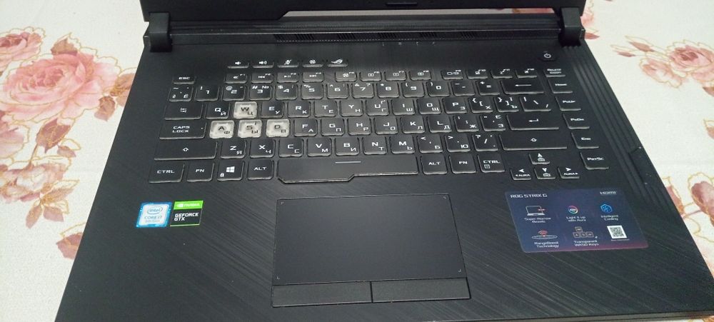 Продам ноутбук asus G531GT