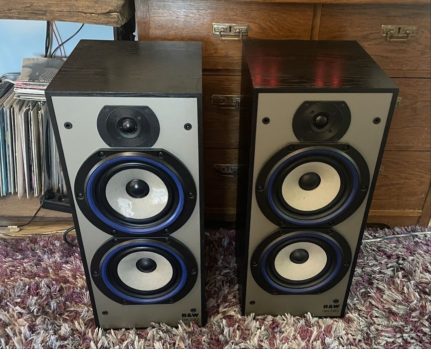 Kolumny Bowers & Wilkins DM 220 vintage dobre brzmienie