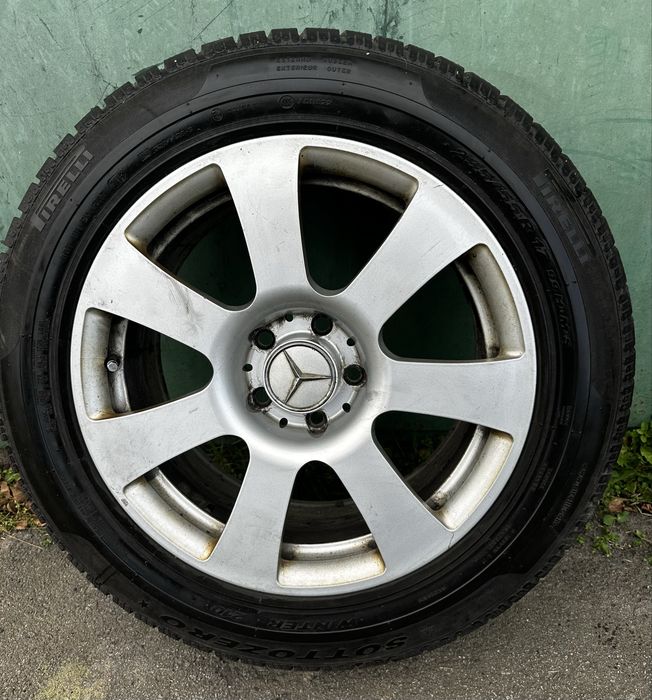 Колеса в зборі Mercedes S V E M  R17 235/55 Pirelli зима Ny 8мм