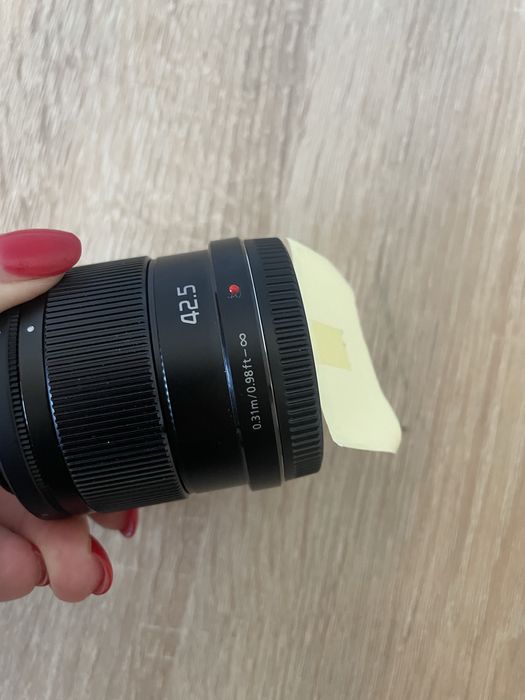 ОбʼЄктив Panasonix G Series 42.5mm F1.7 Lens