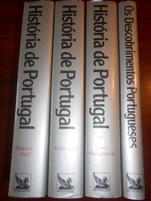 História de Portugal - Publicações Alfa. 1988. (4 volumes)