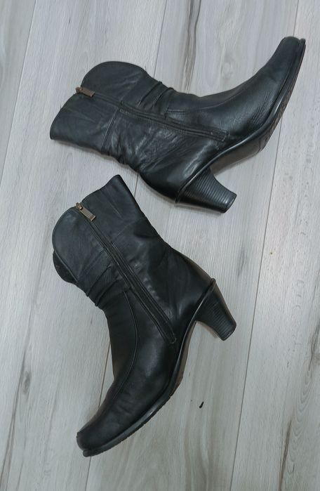 Kozaki botki damskie czarne Galant r.  41