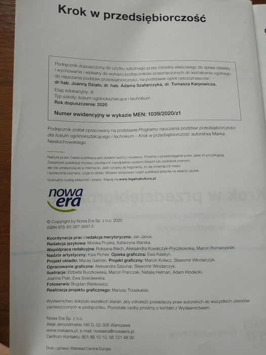 Krok w przedsiębiorczość