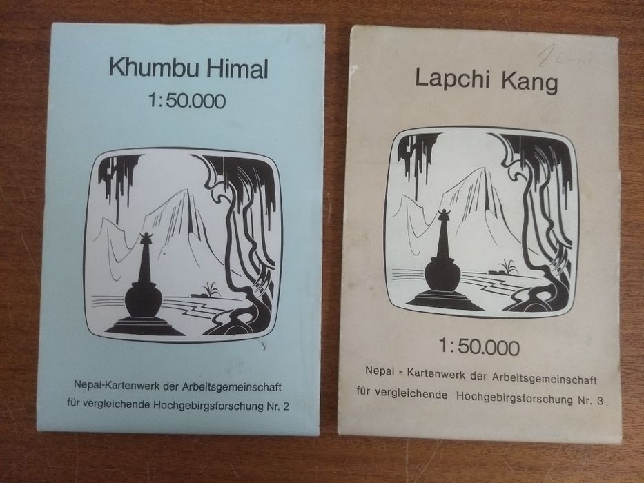 Mapas topográficos Nepal East Hymalayas