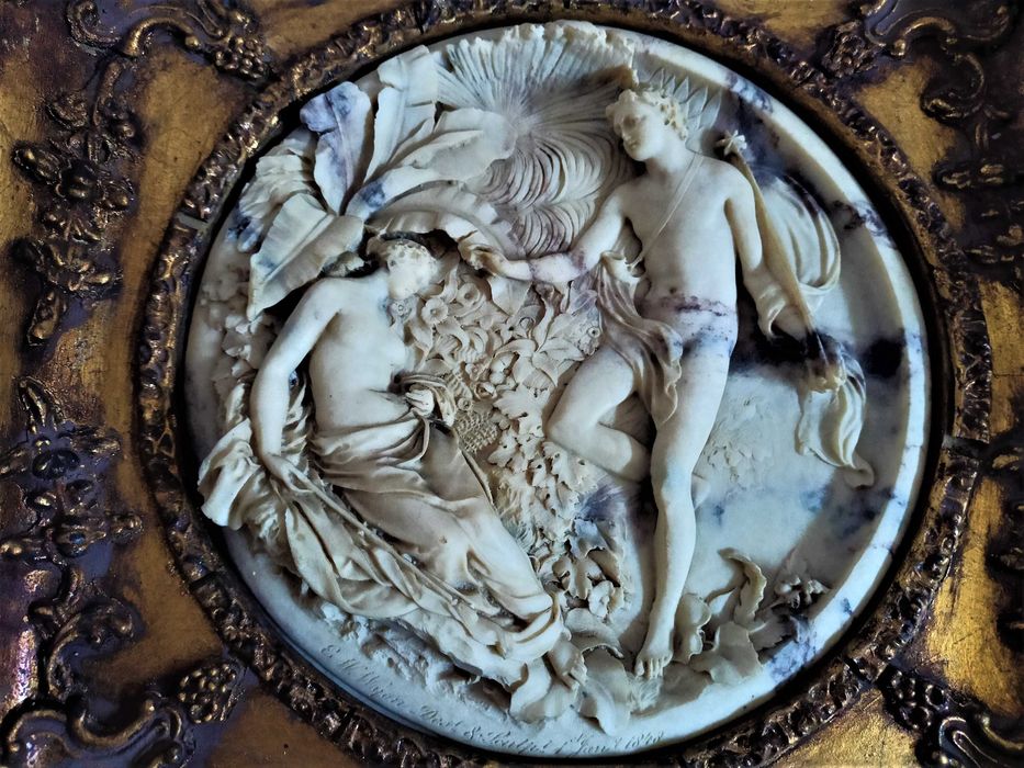 Placas Mármore Emolduradas Edward William Wyon