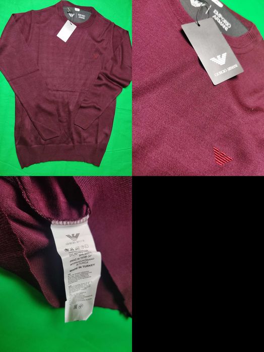 Sweter męski Armani kolory sweterek hit