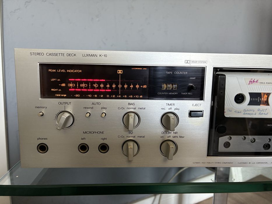 Luxman K-10 deck magnetofon hi end