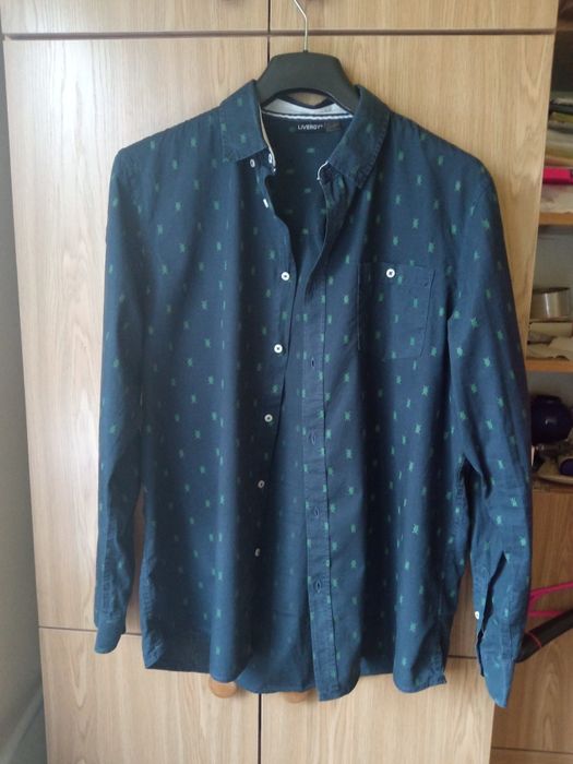 Livergy Bawełniana Koszula Męska Rozmiar 2XL