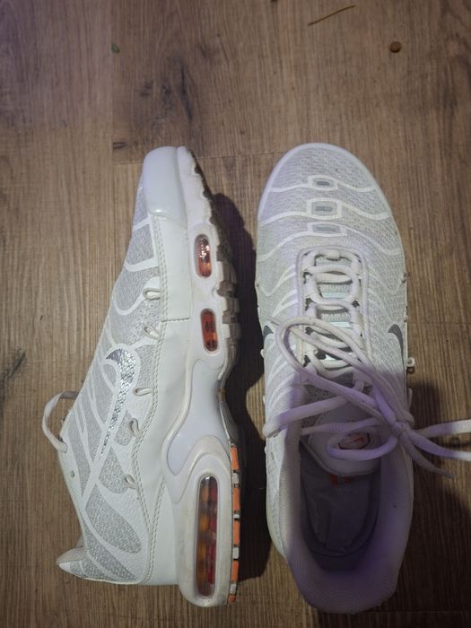 Nike Air TN branco cinza laranja 46