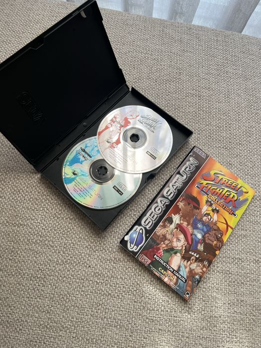 Street Fighter Collection - Sega Saturn