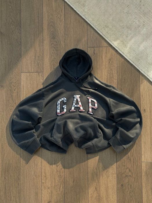 Bluza GAP z kapturem oversize USA kangurek