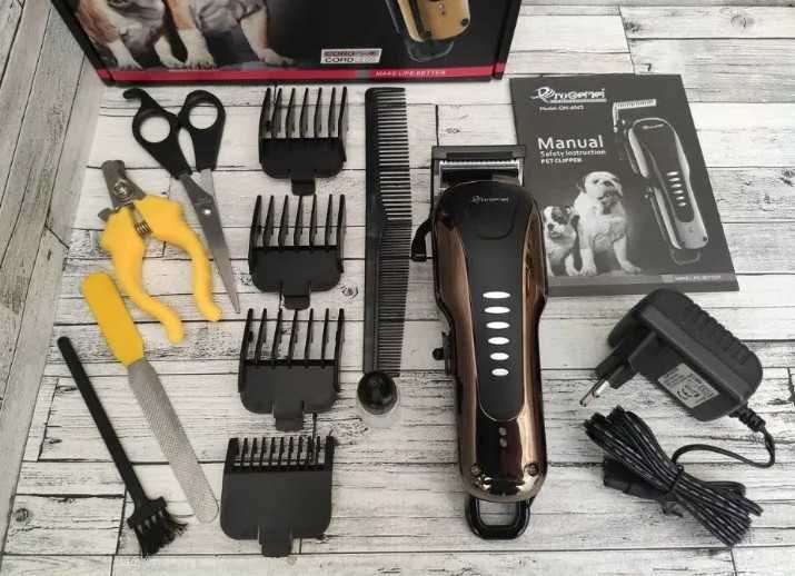 Машинка для стрижки груминга животных Gemei GM 6063, есть опт