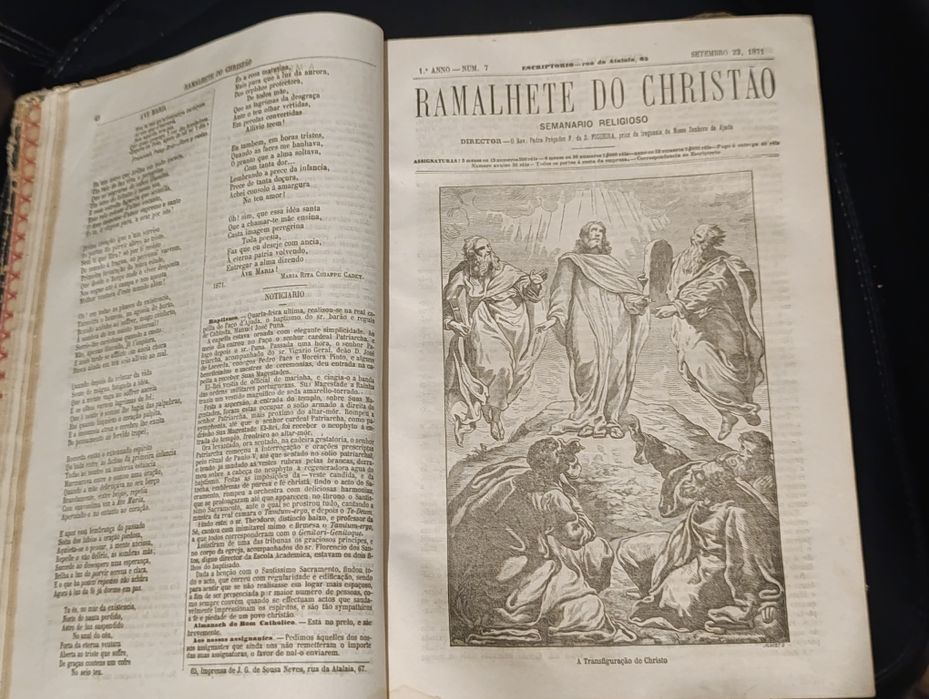 Ramalhete do Christão – Semanário Religioso Illustrado – 1872
