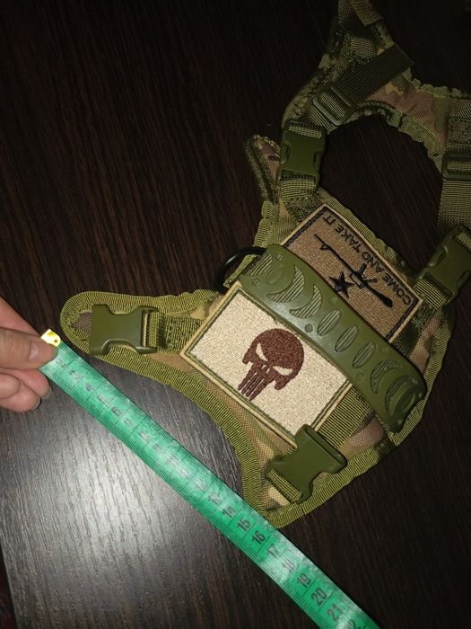 Тактичний жилет шлея для собак та котів