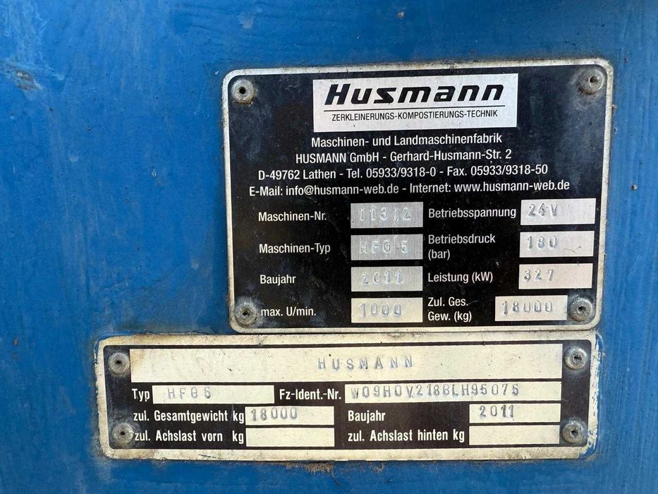 Rozdrabniacz Husmann HFG5
