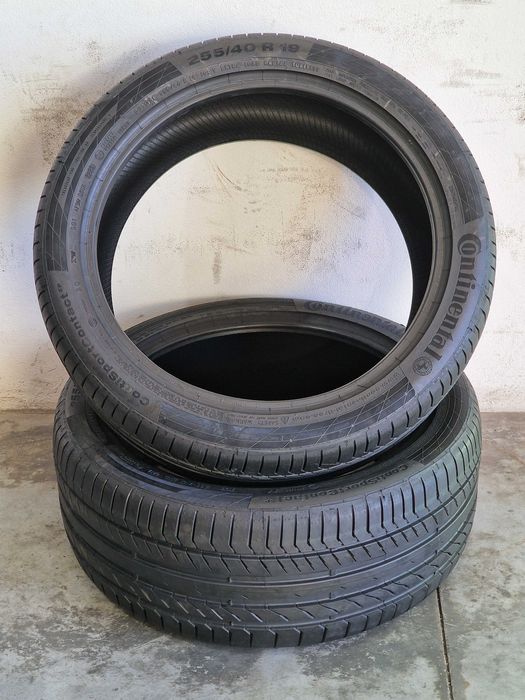 2 Pneus CONTINENTAL Semi Novos 255/40R19 ORIGINAL AUDI (AO)