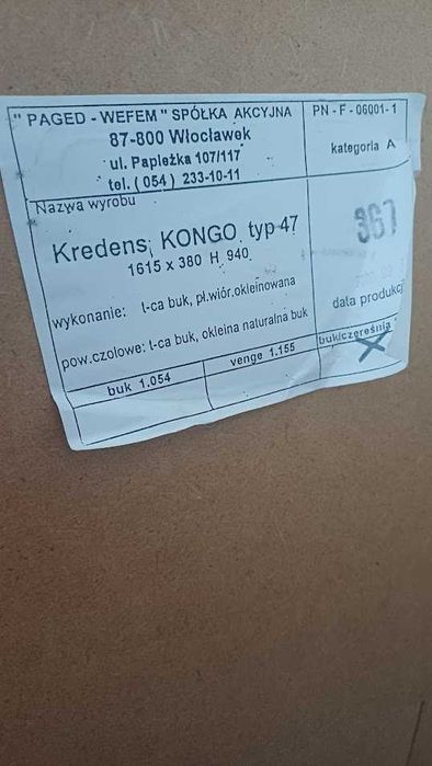 Zestaw mebli do salonu Paged