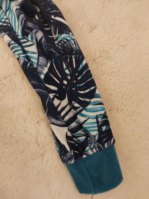 Dres welurowy morski