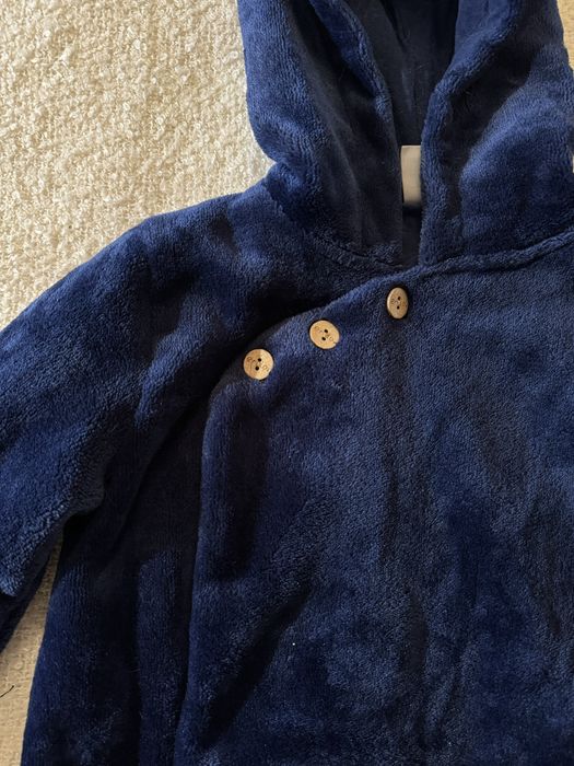 Ocieplana bluza zapinana unisex