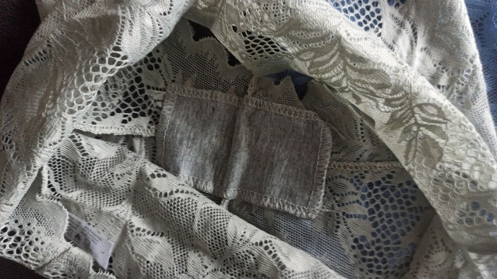 7 par Figi bokserki koronkowe L